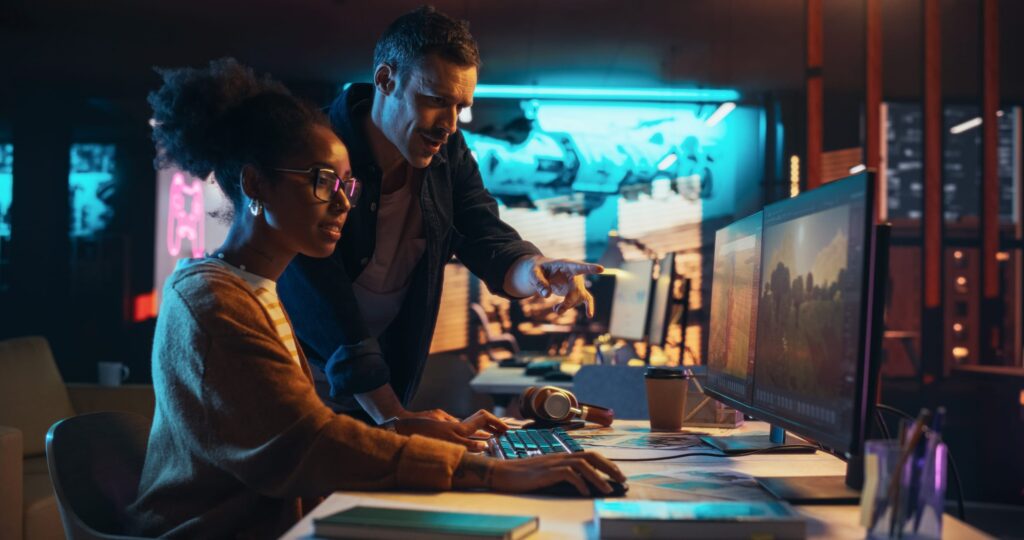 Game developers using market research to make improvements to a video game